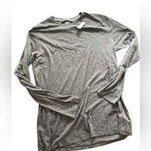 Dark Gray XL Tall Men’s Soft Washed Long Sleeve Shirt NWT